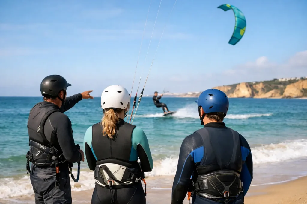 Semi Private Kitesurf Lessons in Lagos