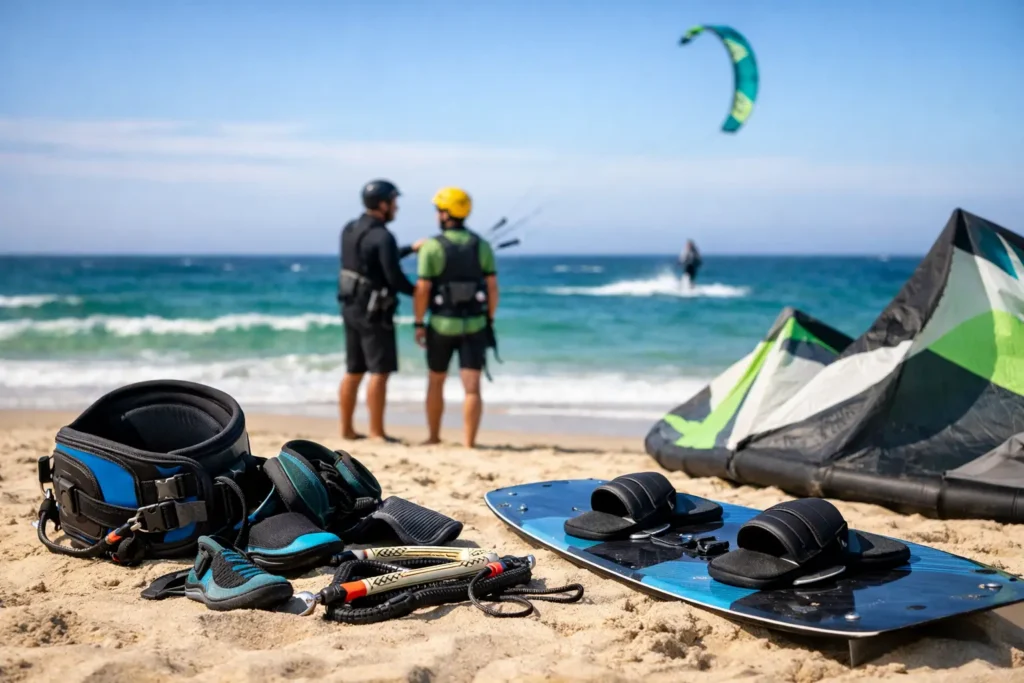 Do Kitesurf Lessons Include Equipment?
