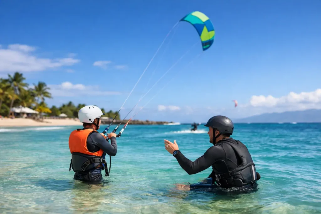 Safe Kitesurf Learning Conditions Explained
