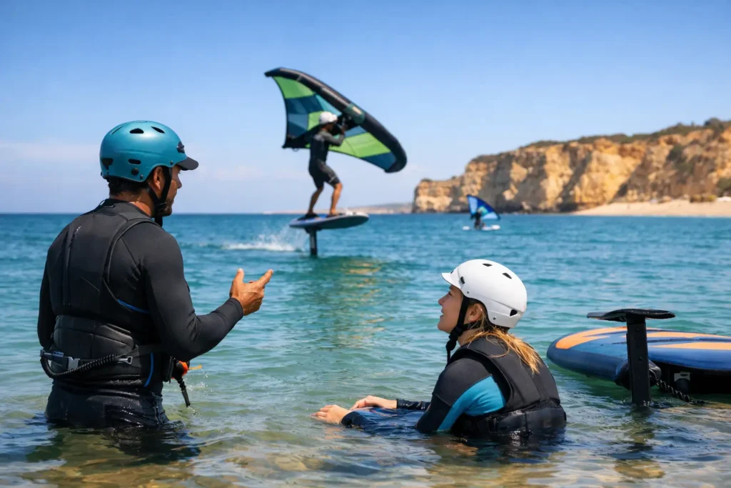 Wingfoil Lessons Algarve: Where to Start